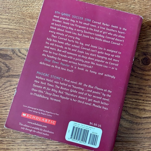 Deep Down Popular by: Phoebe Stone paperback book - Picture 3 of 3